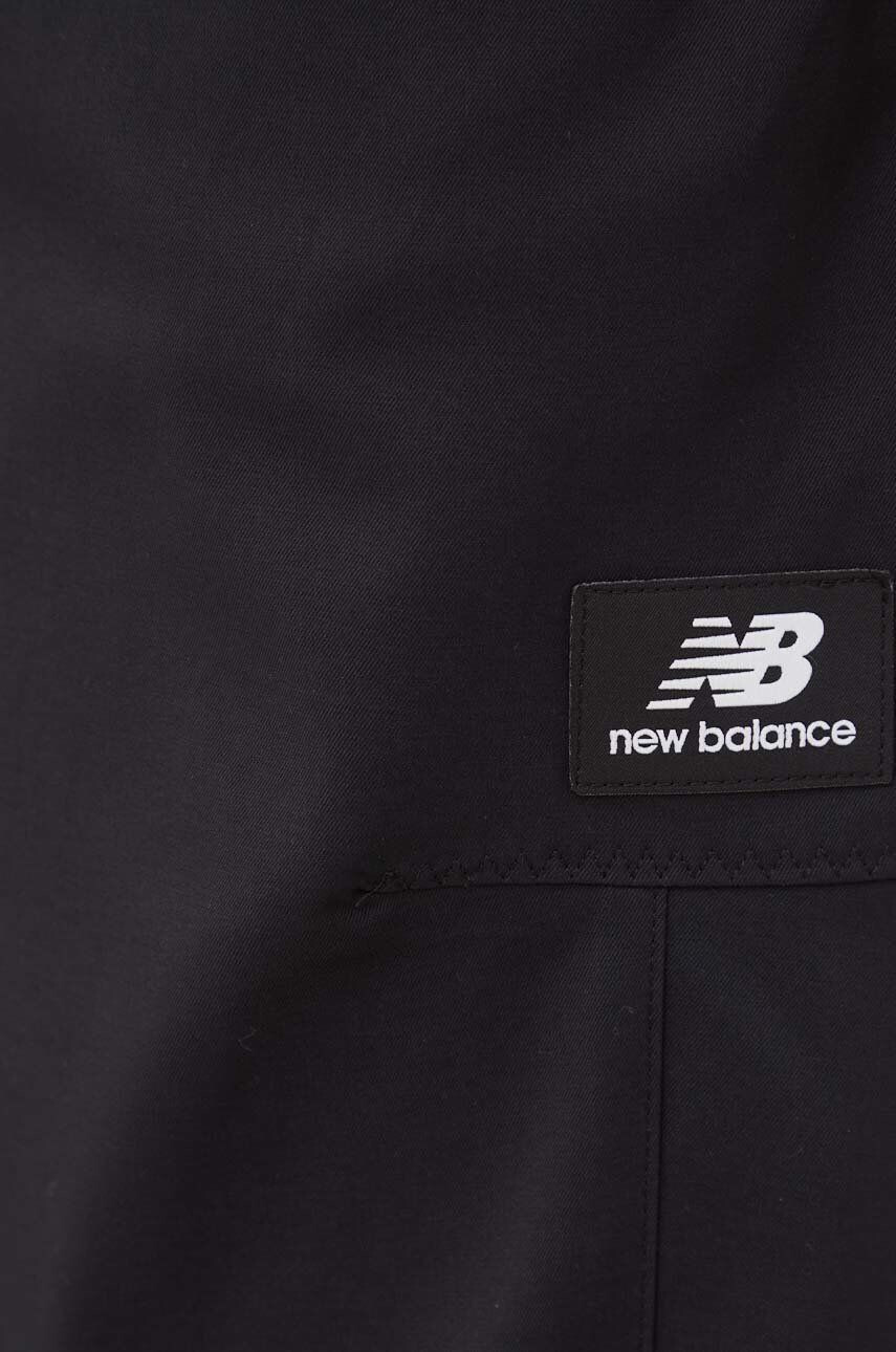 New Balance Tepláky dámske čierna farba jednofarebné - Pepit.sk