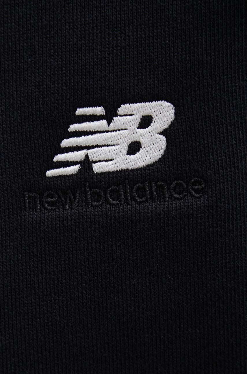 New Balance Tepláky Athletics Remastered MP31503BK-3BK čierna farba jednofarebné - Pepit.sk