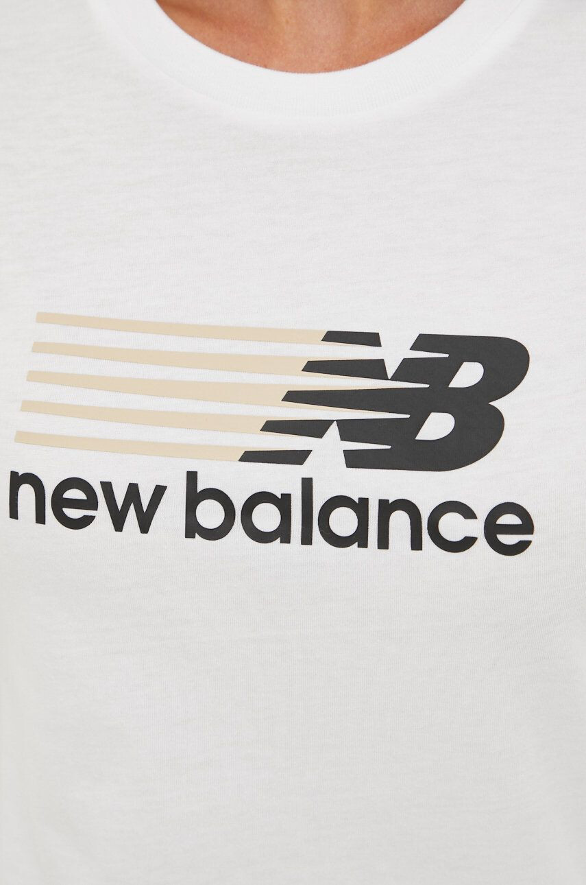 New Balance Tričko MT31541AG-1AG pánsky šedá farba s potlačou - Pepit.sk