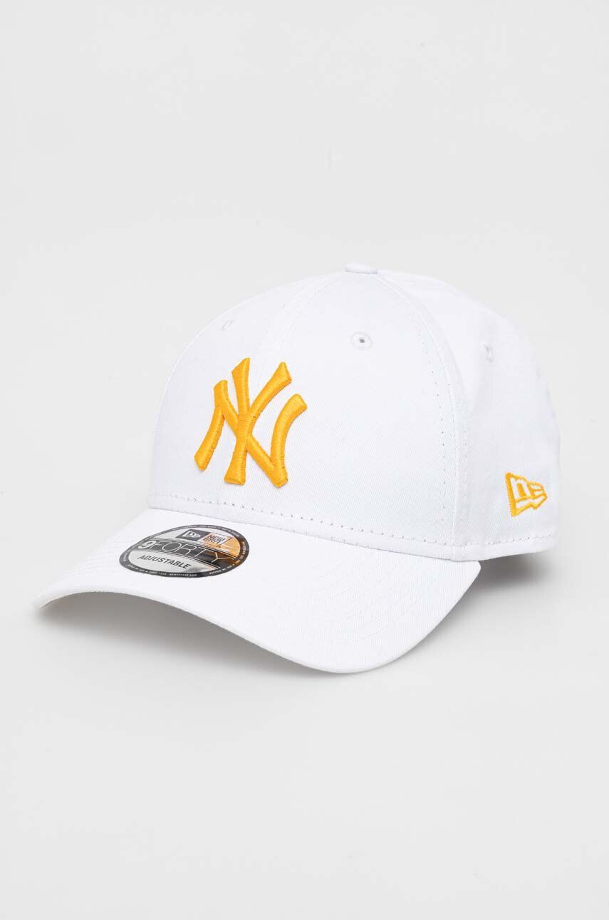 New Era Bavlnená šiltovka tmavomodrá farba s nášivkou NEW YORK YANKEES - Pepit.sk