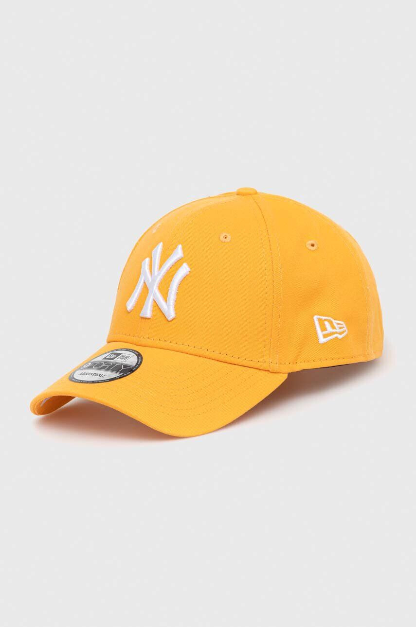 New Era Bavlnená šiltovka čierna farba s nášivkou NEW YORK YANKEES - Pepit.sk