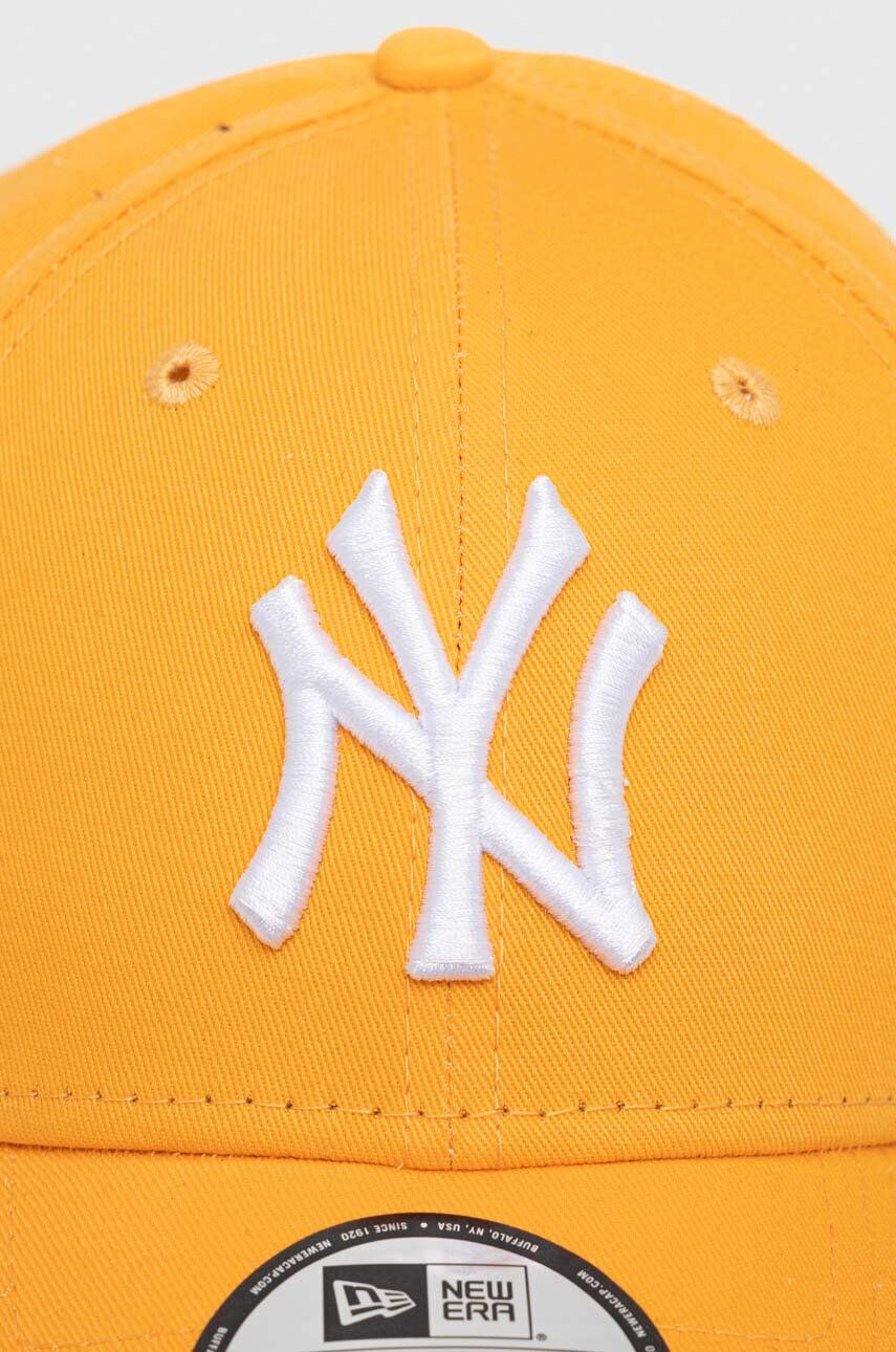 New Era Bavlnená šiltovka čierna farba s nášivkou NEW YORK YANKEES - Pepit.sk