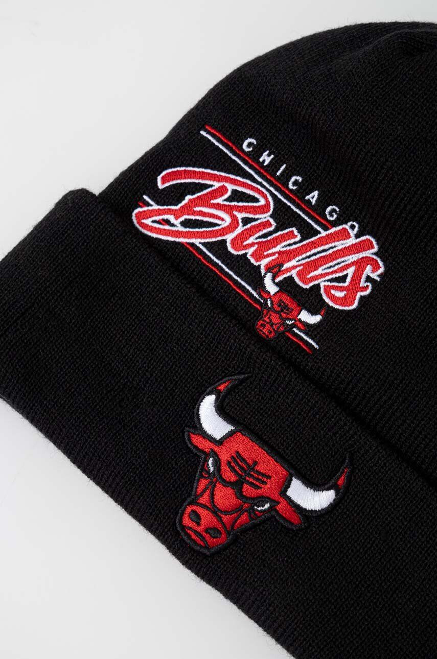 New Era Čiapka čierna farba z hrubej pleteniny CHICAGO BULLS - Pepit.sk