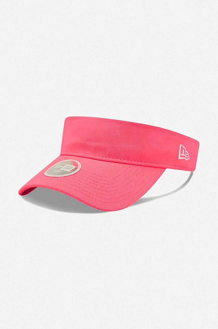 New Era Šilt Visior 60240378-pink ružová farba jednofarebný - Pepit.sk