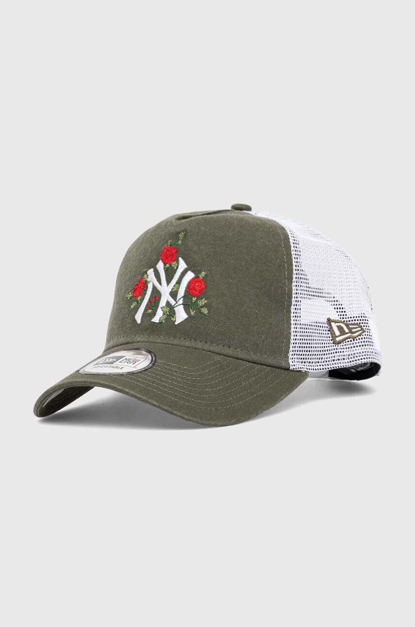 New Era Šiltovka 60298823-green zelená farba s nášivkou - Pepit.sk