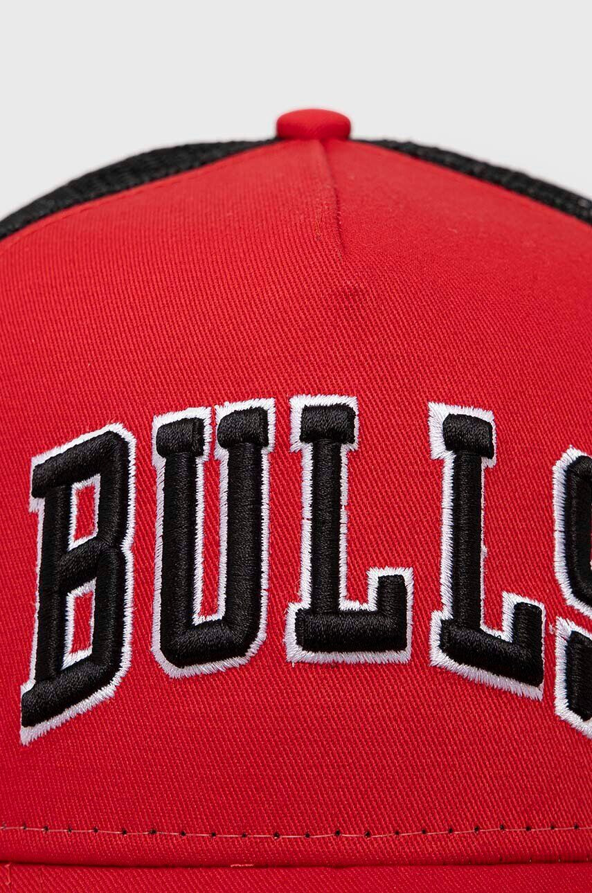 New Era Šiltovka Chicago Bulls červená farba s nášivkou 60364215 - Pepit.sk