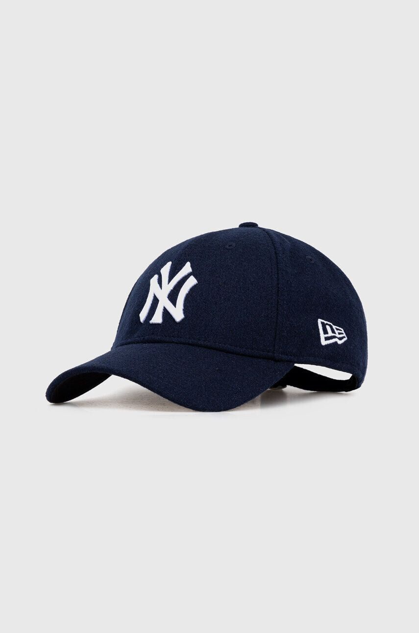 New Era Vlnený šilt tmavomodrá farba s nášivkou NEW YORK YANKEES - Pepit.sk