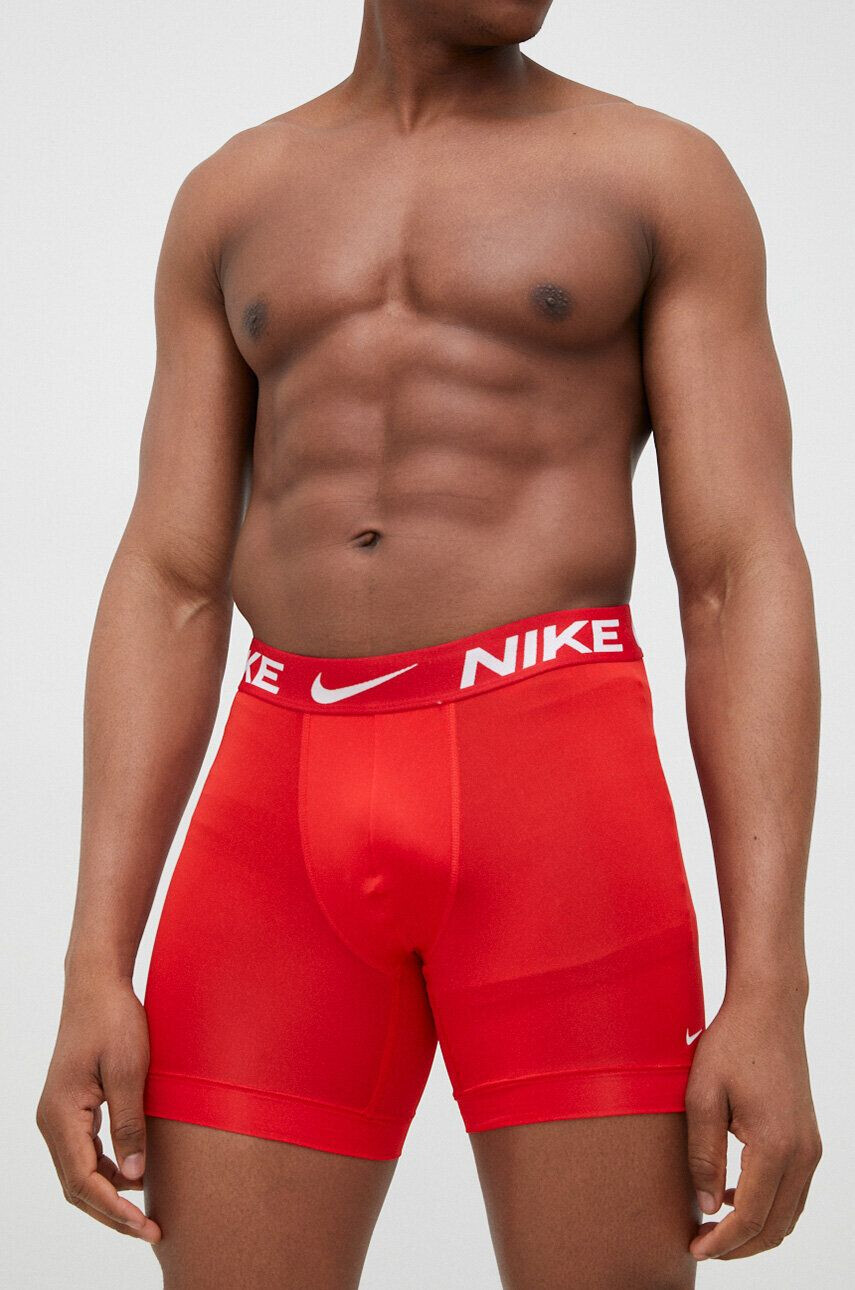 Nike Boxerky pánske červená farba - Pepit.sk