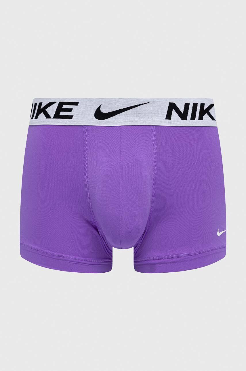 Nike Boxerky 3-pak pánske fialová farba - Pepit.sk