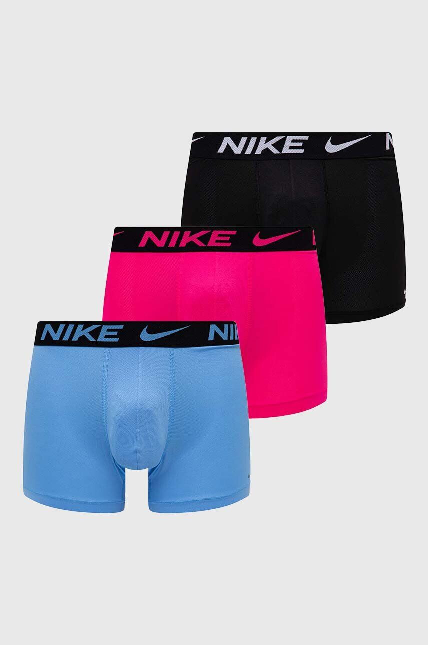 Nike Boxerky 3-pak pánske ružová farba - Pepit.sk