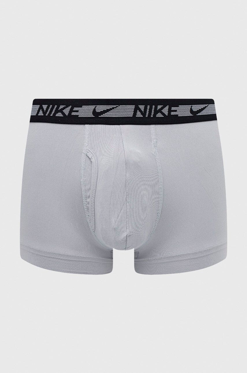 Nike Boxerky (3-pak) pánske šedá farba - Pepit.sk