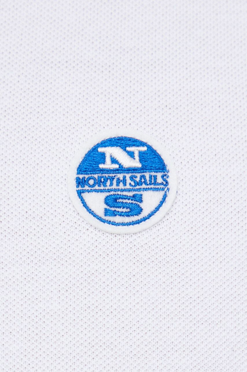 North Sails Bavlnené polo tričko biela farba jednofarebné - Pepit.sk