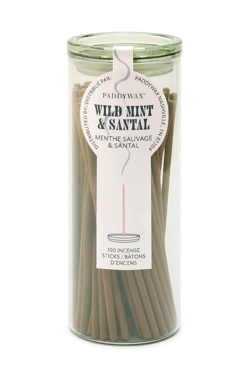 Paddywax Sada vonných kadidiel Wild Mint & Santal 100-pack - Pepit.sk