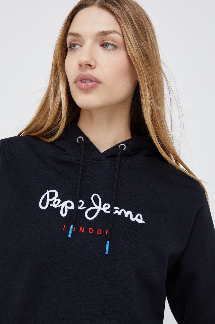 Pepe Jeans Bavlnená mikina pánska béžová farba s potlačou - Pepit.sk