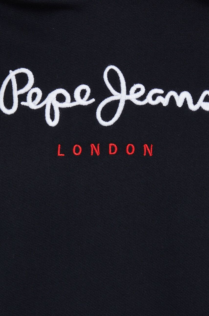 Pepe Jeans Bavlnená mikina pánska béžová farba s potlačou - Pepit.sk