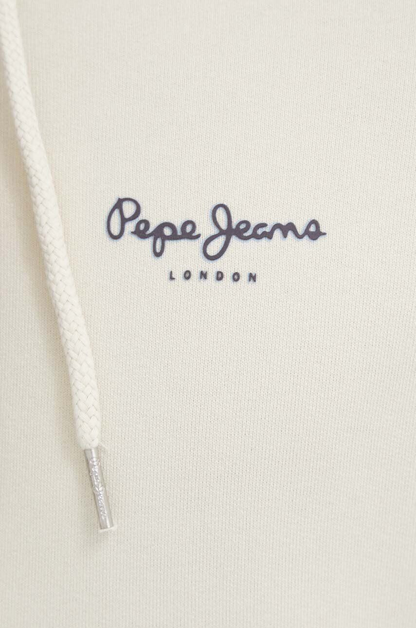 Pepe Jeans Bavlnená mikina Edward pánska šedá farba s potlačou - Pepit.sk