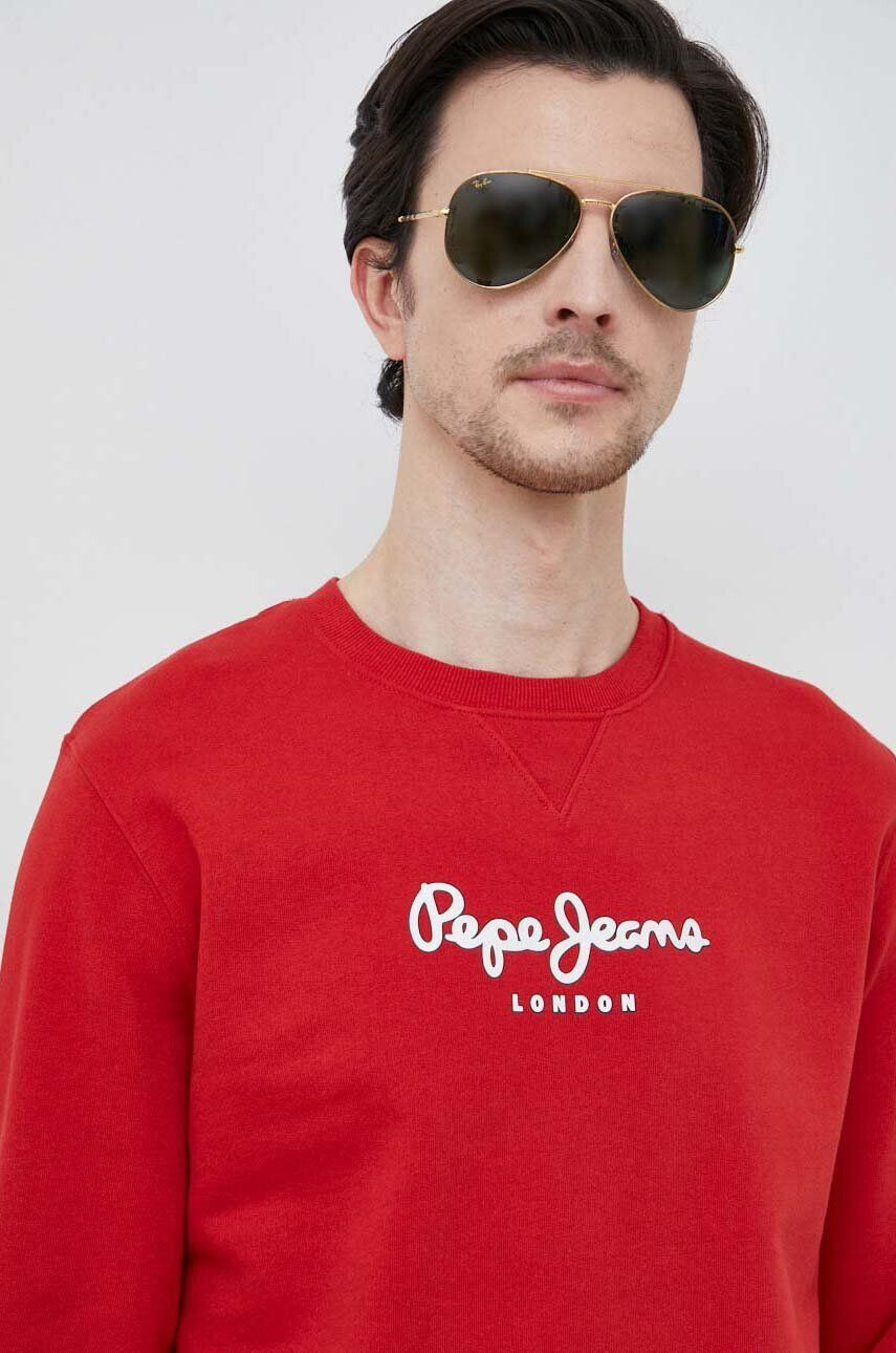 Pepe Jeans Bavlnená mikina Edward Crew - Pepit.sk