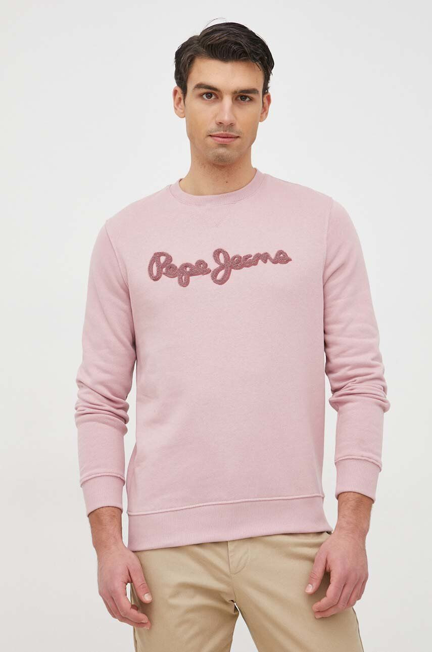 Pepe Jeans Bavlnená mikina Ryan Crew - Pepit.sk