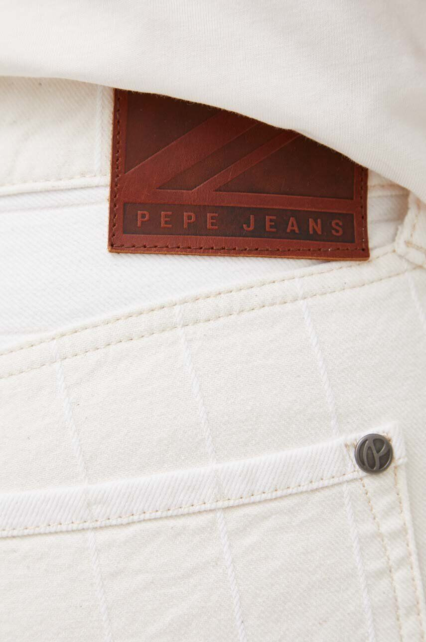 Pepe Jeans Bavlnené šortky Callen béžová farba - Pepit.sk