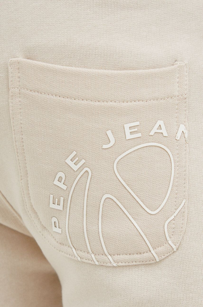 Pepe Jeans Bavlnené šortky Drake pánske béžová farba - Pepit.sk