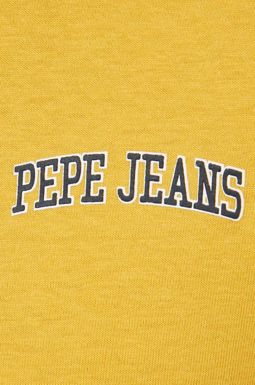 Pepe Jeans Bavlnené tričko biela farba - Pepit.sk