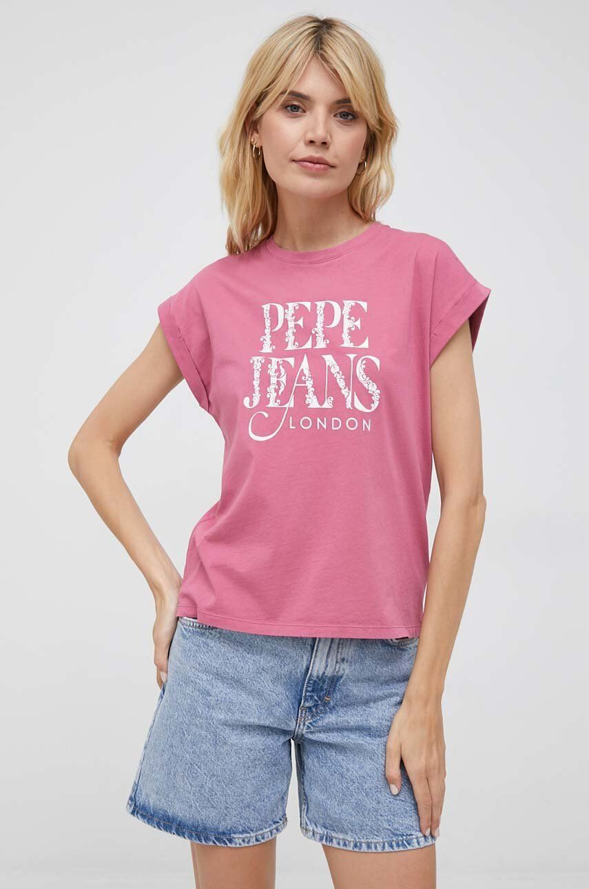 Pepe Jeans Bavlnené tričko Linda - Pepit.sk