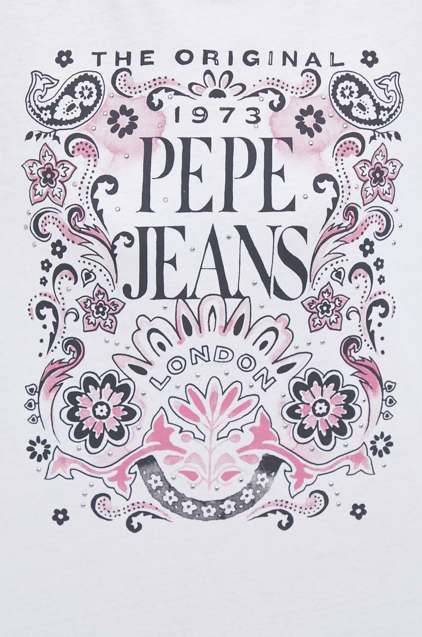 Pepe Jeans Bavlnené tričko s dlhým rukávom Lulu - Pepit.sk