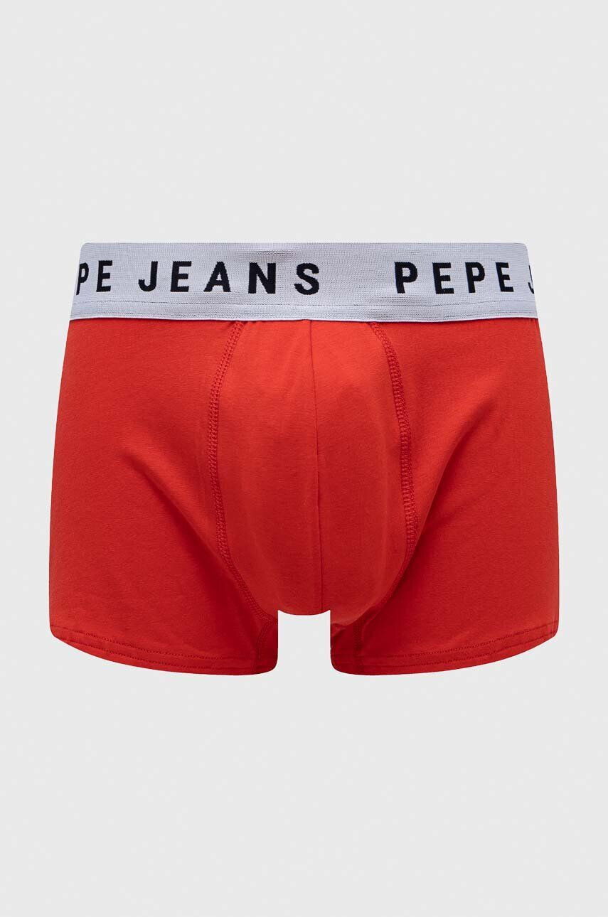 Pepe Jeans Boxerky 2-pak pánske červená farba - Pepit.sk