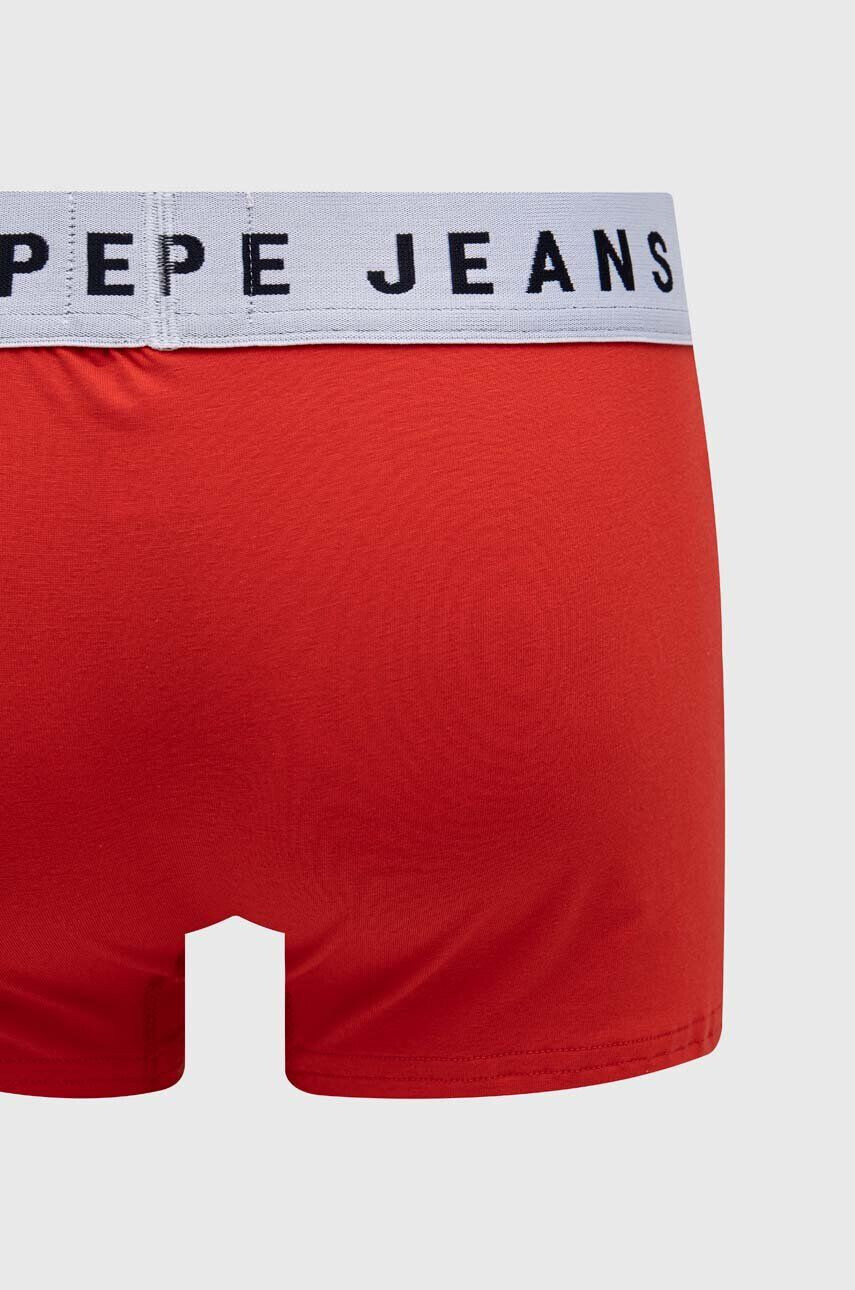 Pepe Jeans Boxerky 2-pak pánske červená farba - Pepit.sk