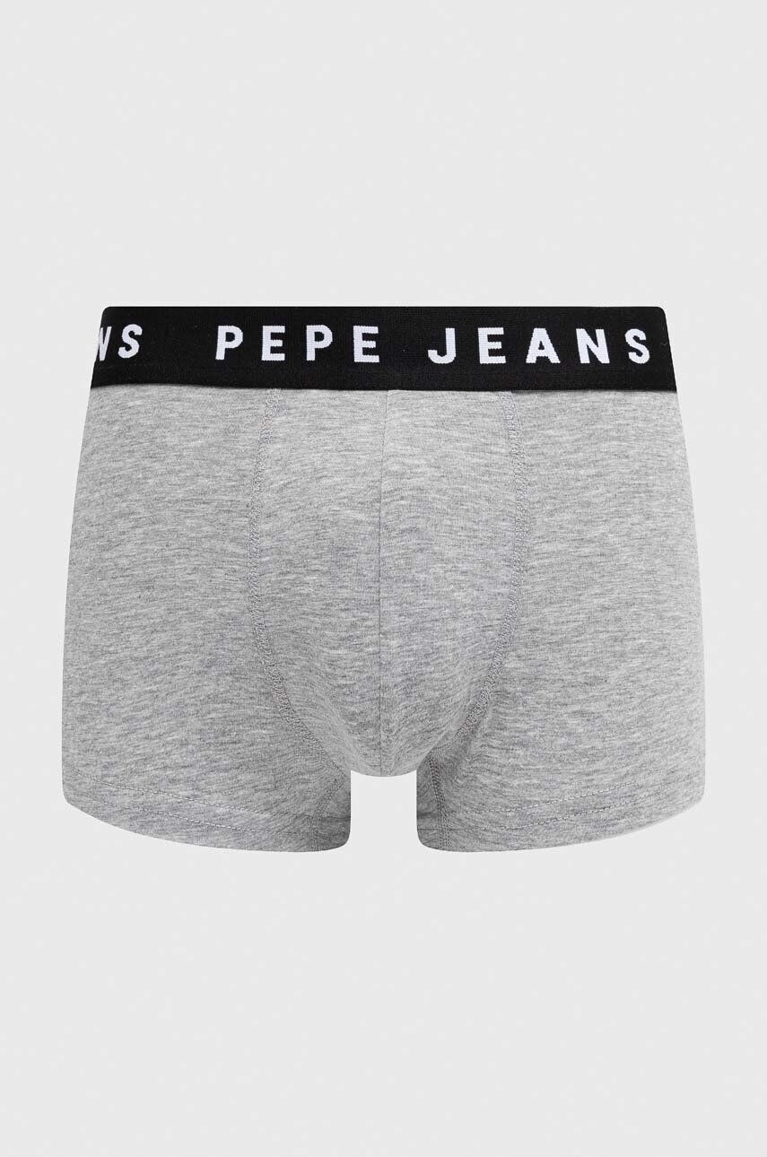 Pepe Jeans Boxerky 2-pak pánske šedá farba - Pepit.sk