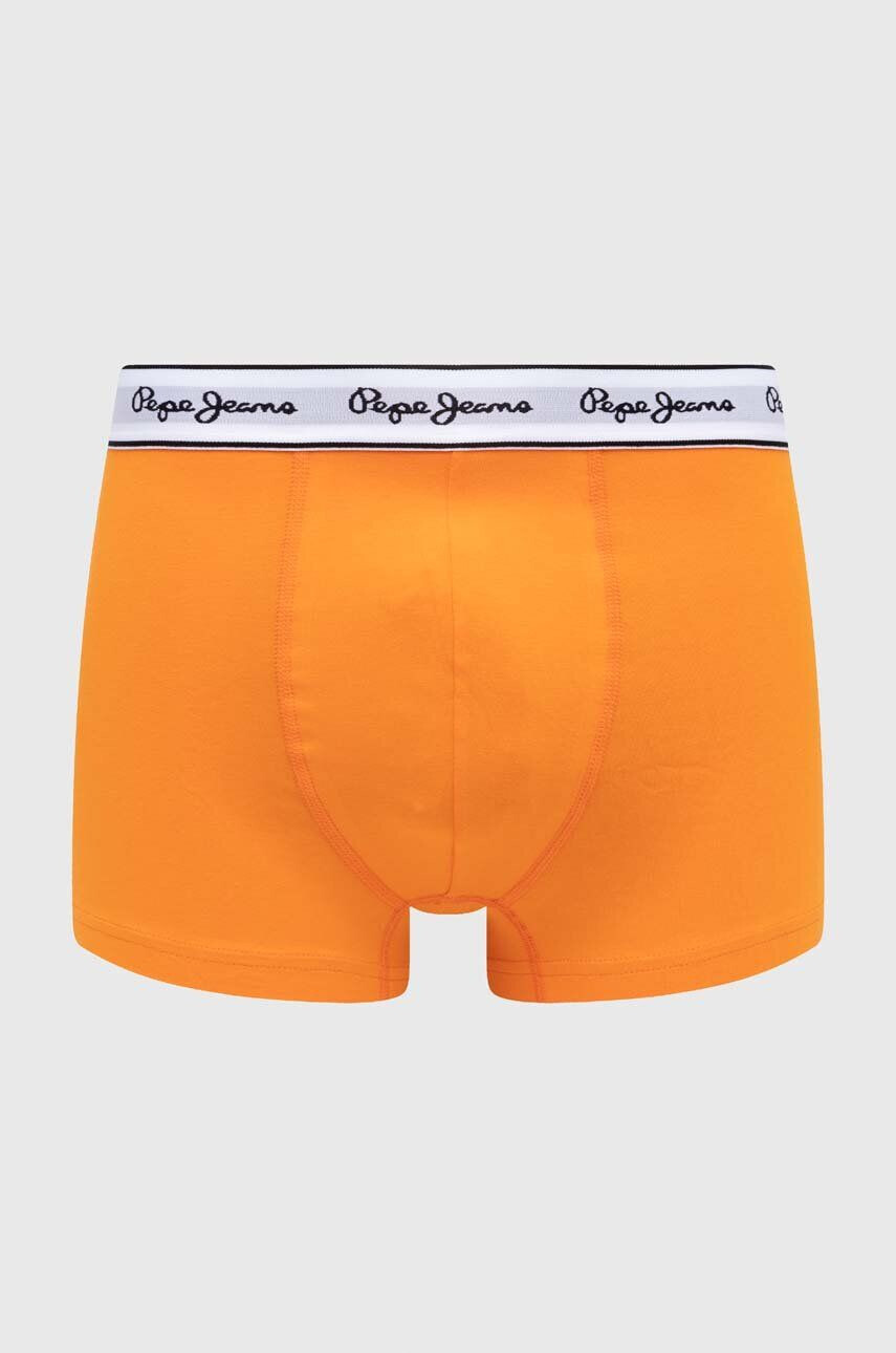 Pepe Jeans Boxerky 3-pak pánske oranžová farba - Pepit.sk