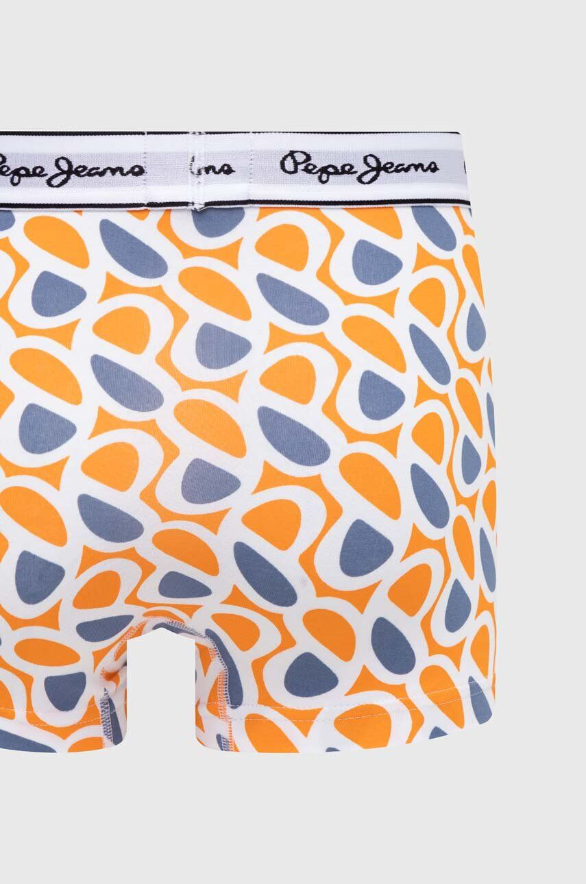 Pepe Jeans Boxerky 3-pak pánske oranžová farba - Pepit.sk