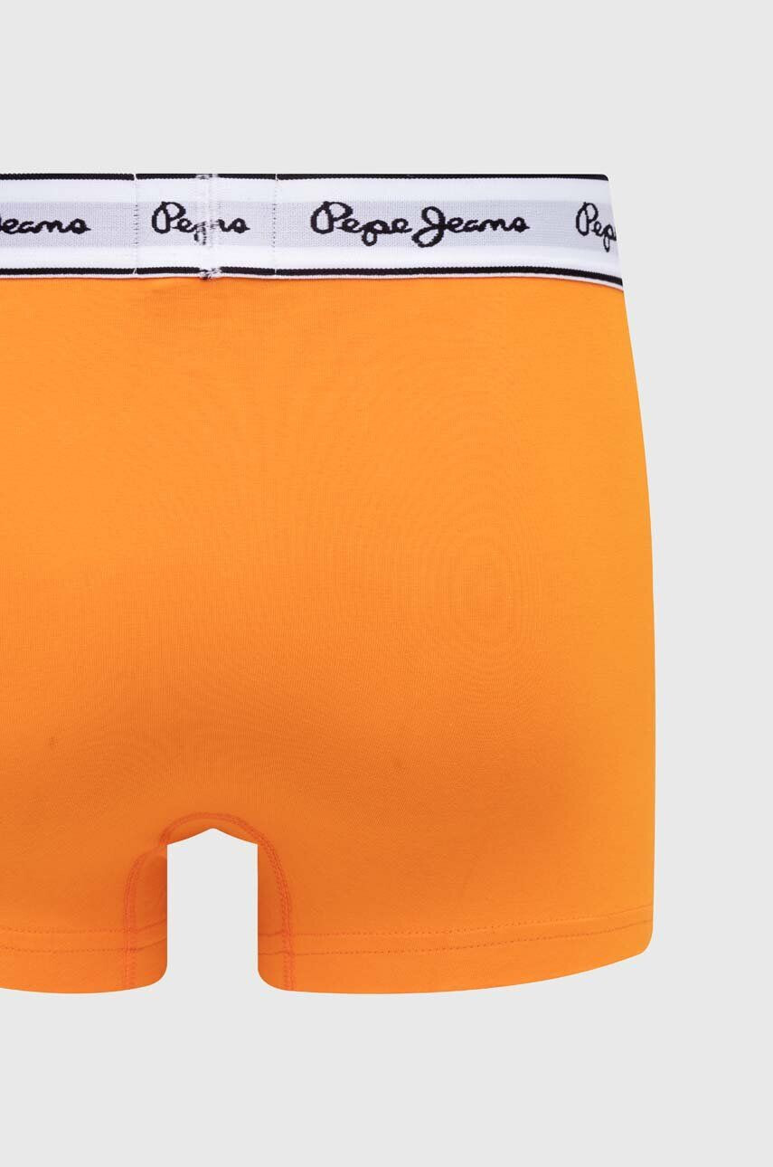 Pepe Jeans Boxerky 3-pak pánske oranžová farba - Pepit.sk