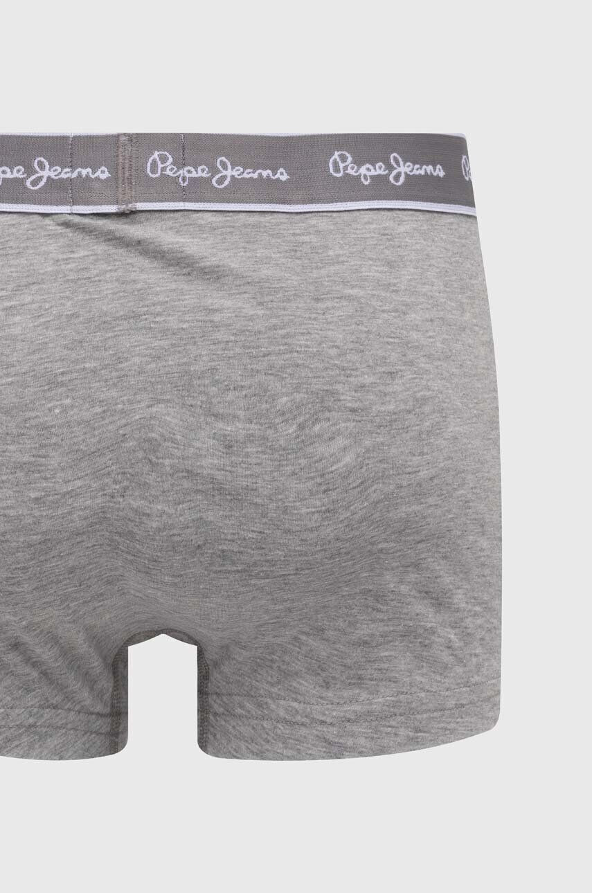 Pepe Jeans Boxerky 3-pak pánske šedá farba - Pepit.sk