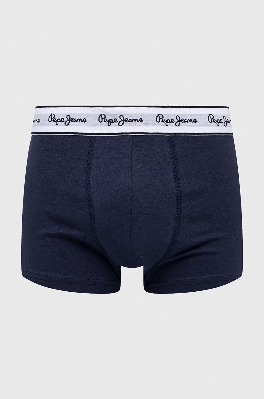 Pepe Jeans Boxerky 3-pak pánske červená farba - Pepit.sk