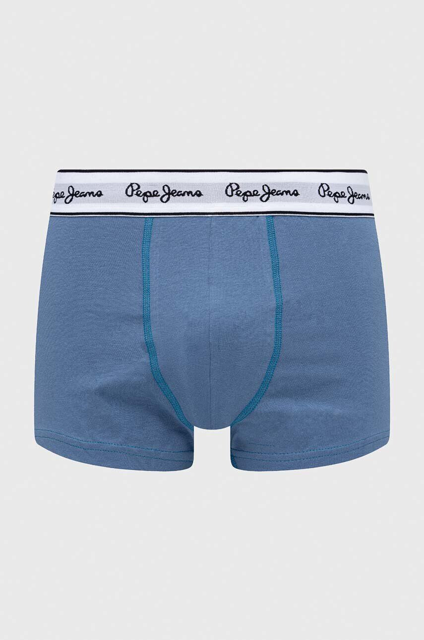 Pepe Jeans Boxerky 3-pak pánske červená farba - Pepit.sk