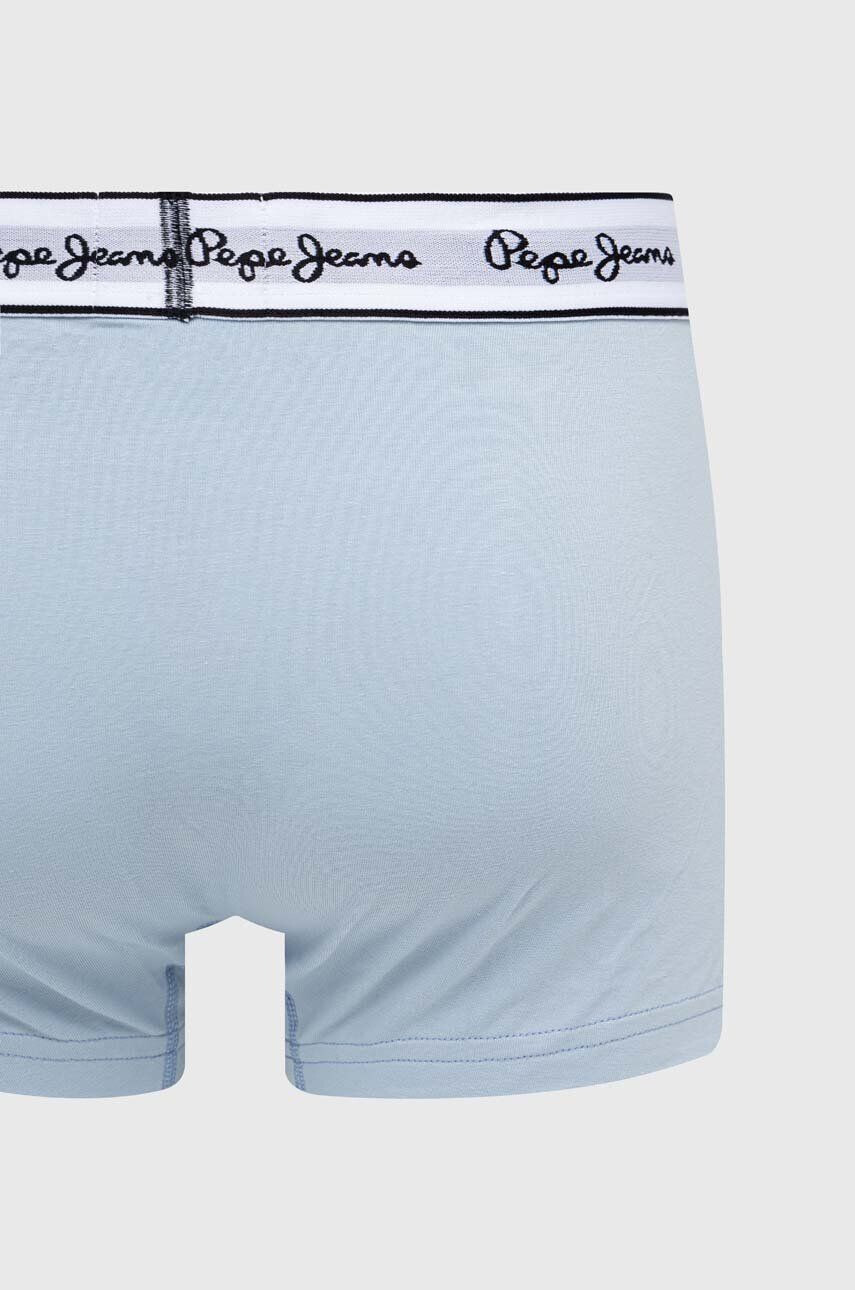 Pepe Jeans Boxerky 3-pak pánske červená farba - Pepit.sk