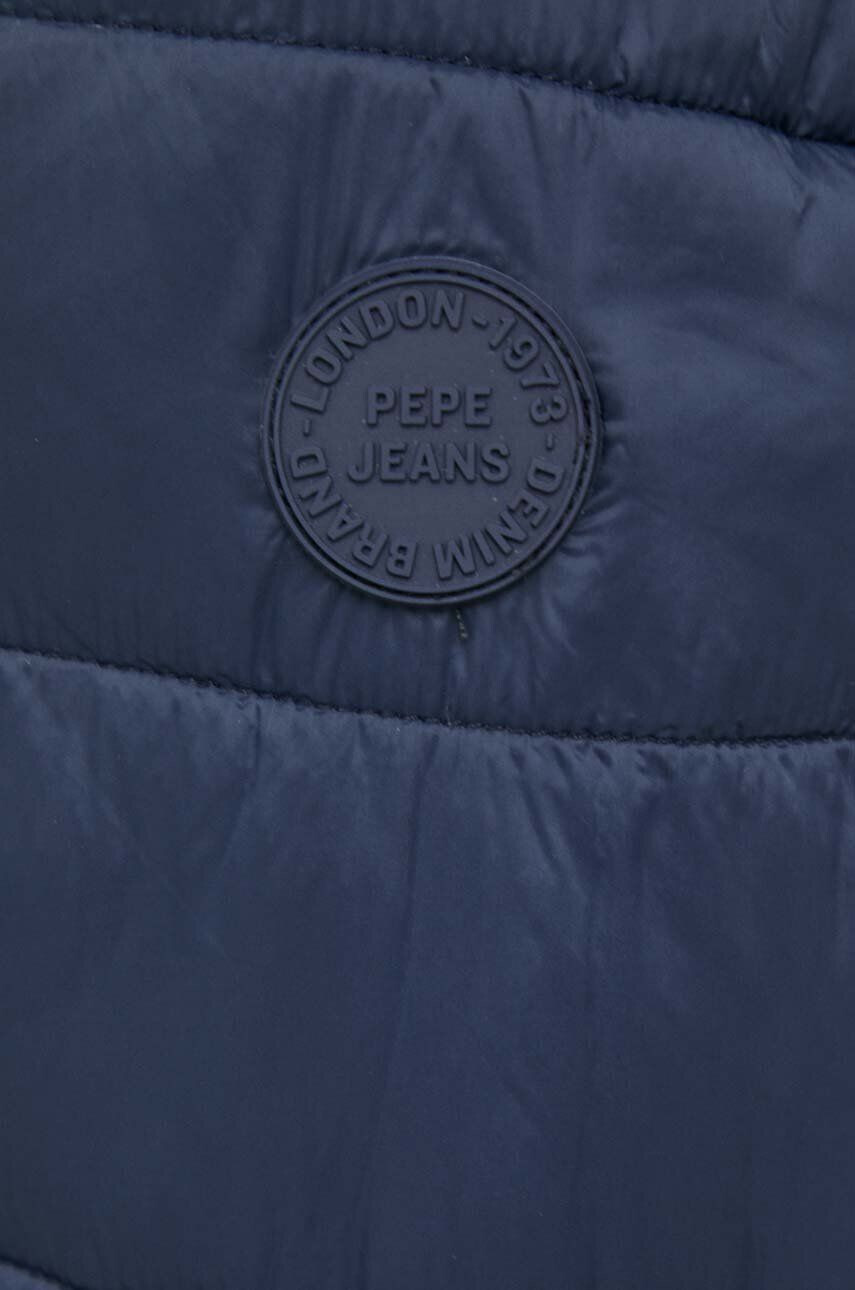 Pepe Jeans Bunda Maddie dámska tmavomodrá farba prechodná - Pepit.sk