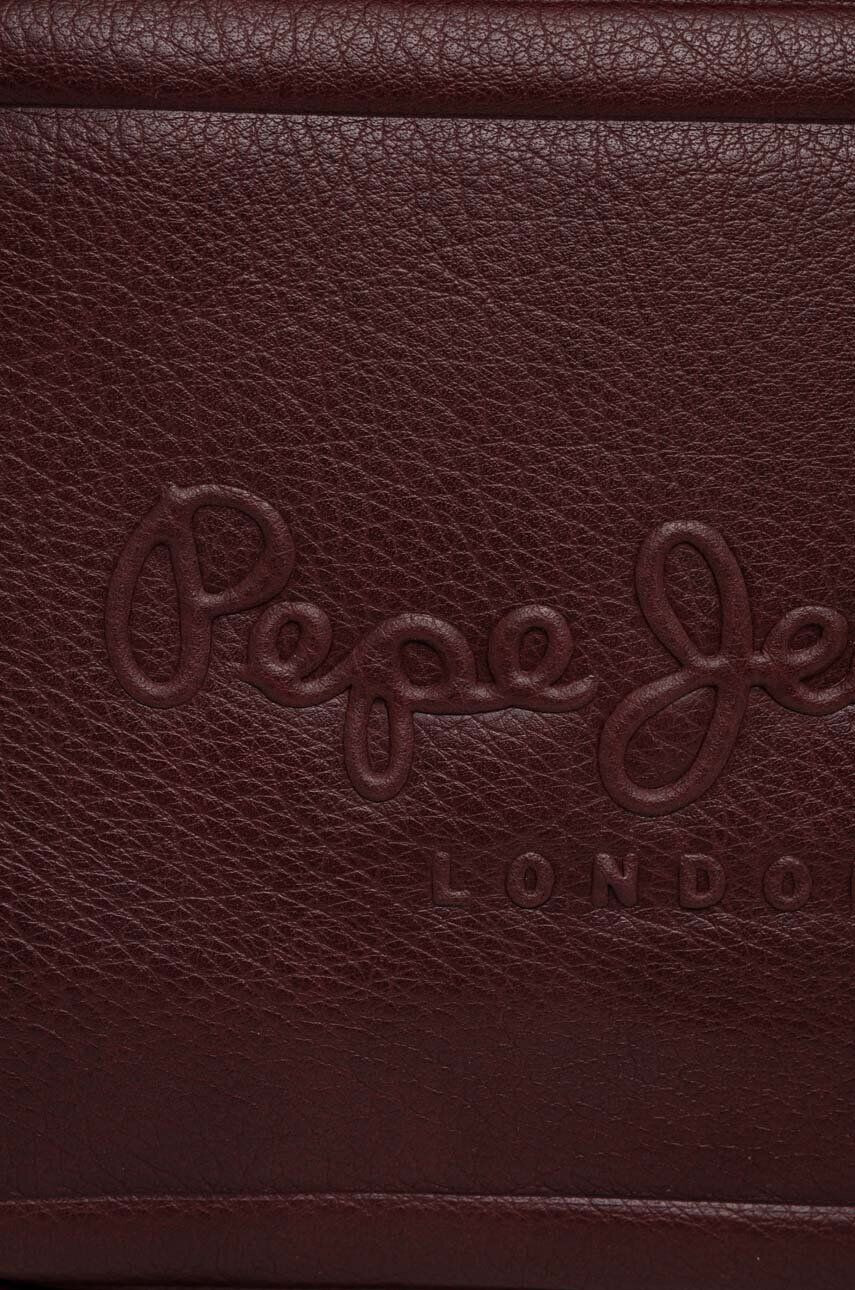 Pepe Jeans Kabelka Bassy Bass bordová farba - Pepit.sk