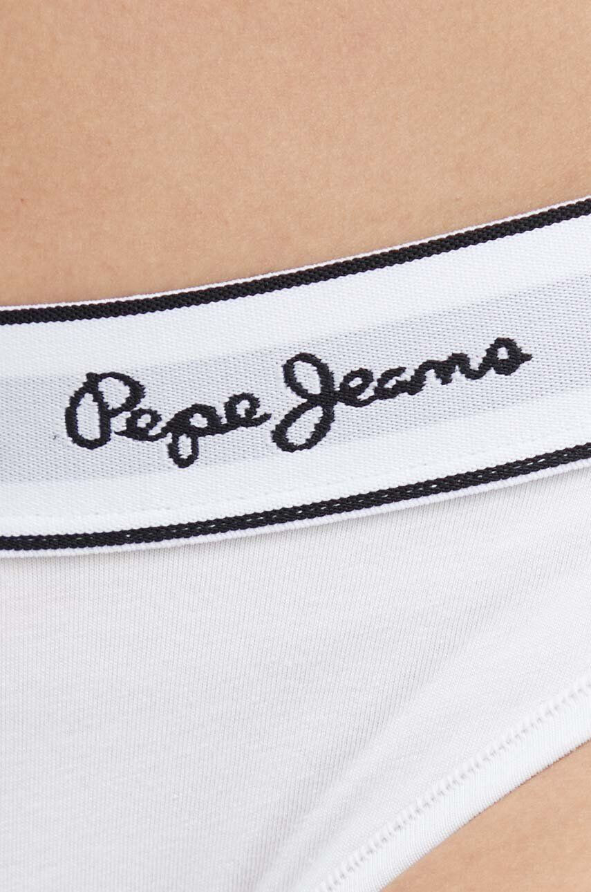 Pepe Jeans Nohavičky biela farba - Pepit.sk