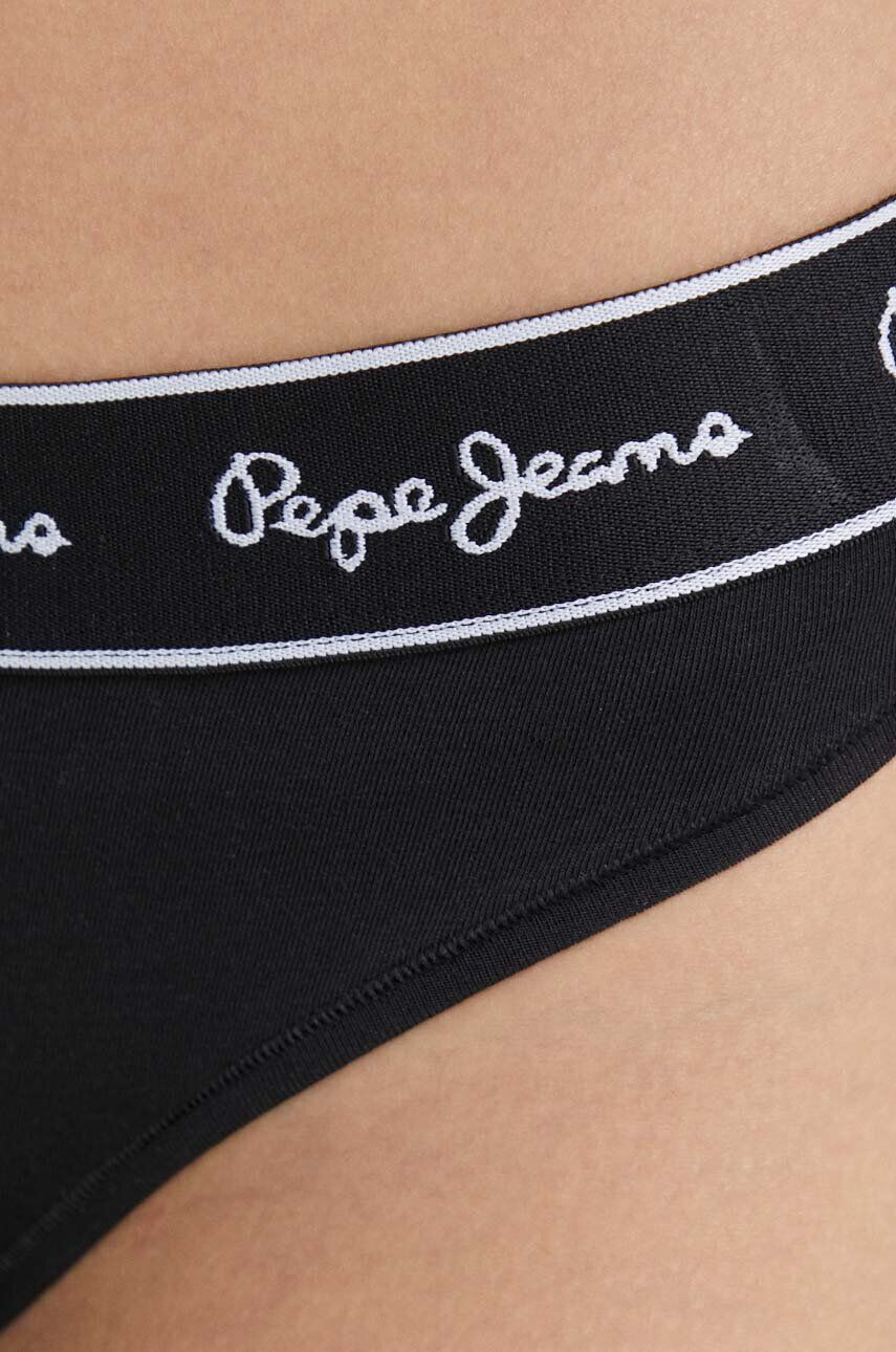 Pepe Jeans Nohavičky čierna farba - Pepit.sk