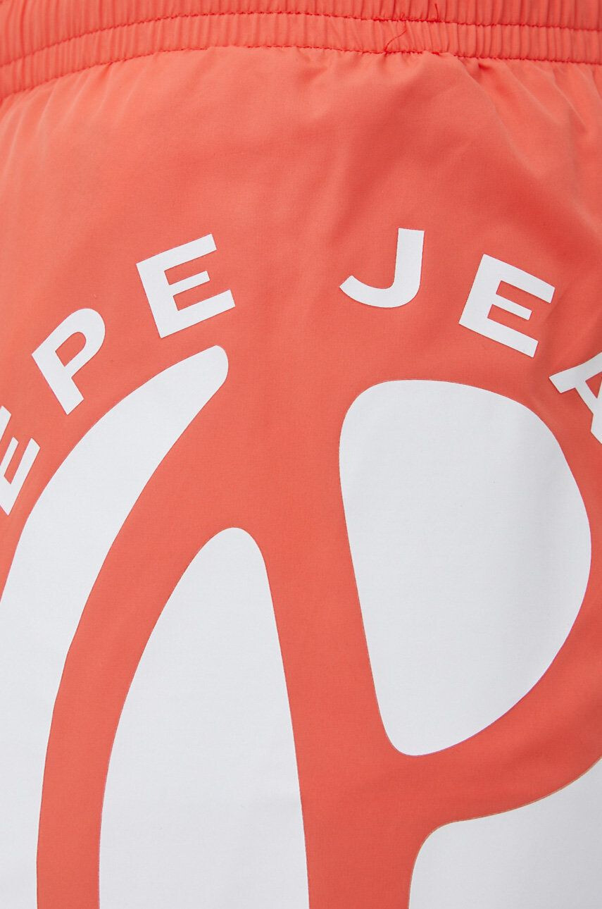 Pepe Jeans Plavkové šortky Renzo D oranžová farba - Pepit.sk