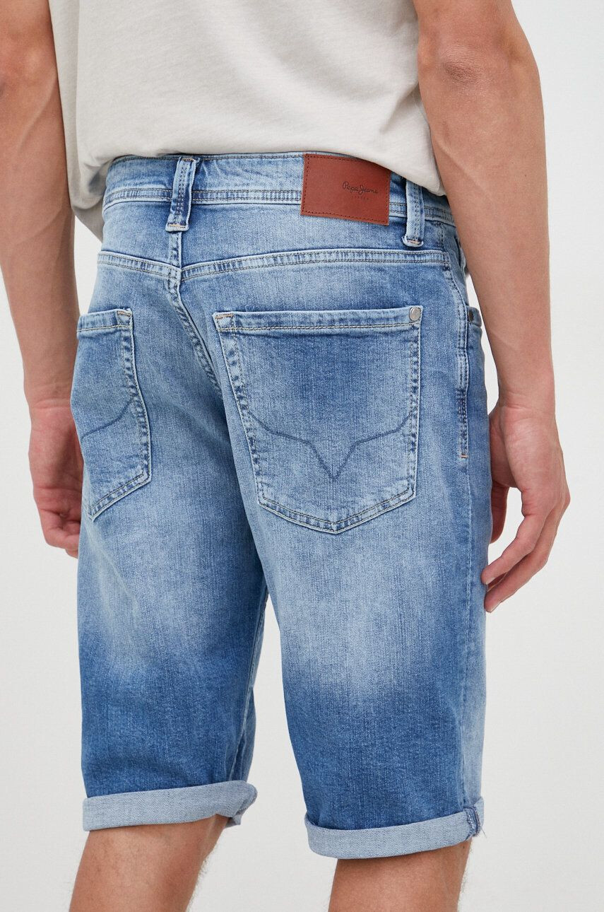 Pepe Jeans Rifľové krátke nohavice Cash Short pánske - Pepit.sk