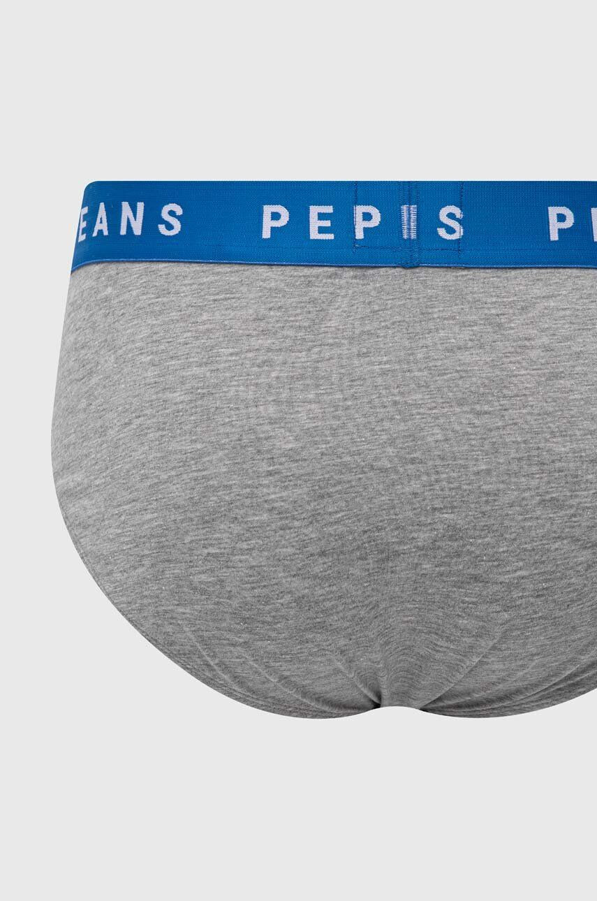 Pepe Jeans Slipy 2-pak pánske šedá farba - Pepit.sk