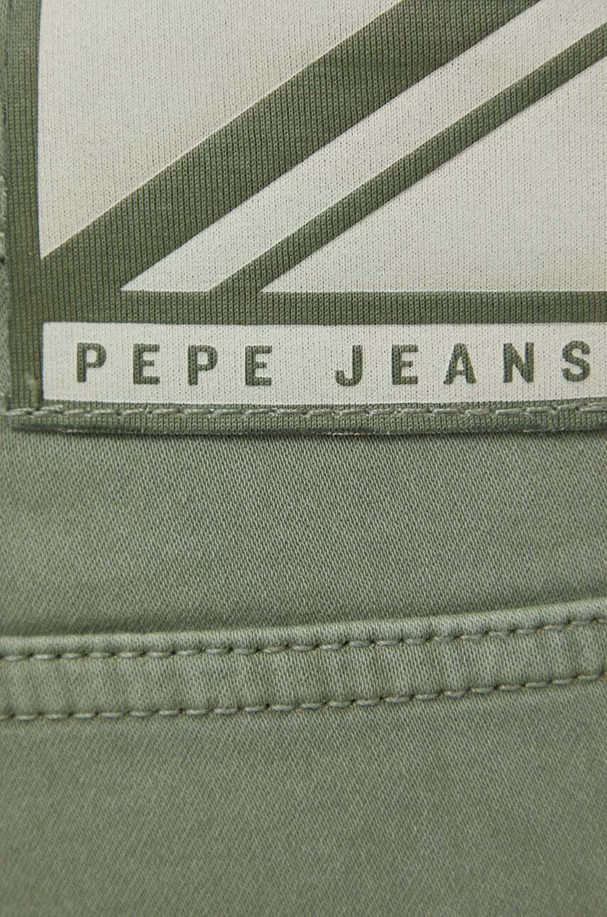 Pepe Jeans Šortky Jagger pánske zelená farba - Pepit.sk