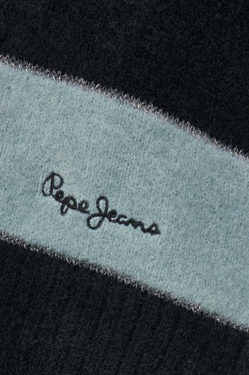 Pepe Jeans Sveter s prímesou vlny dámsky zelená farba - Pepit.sk