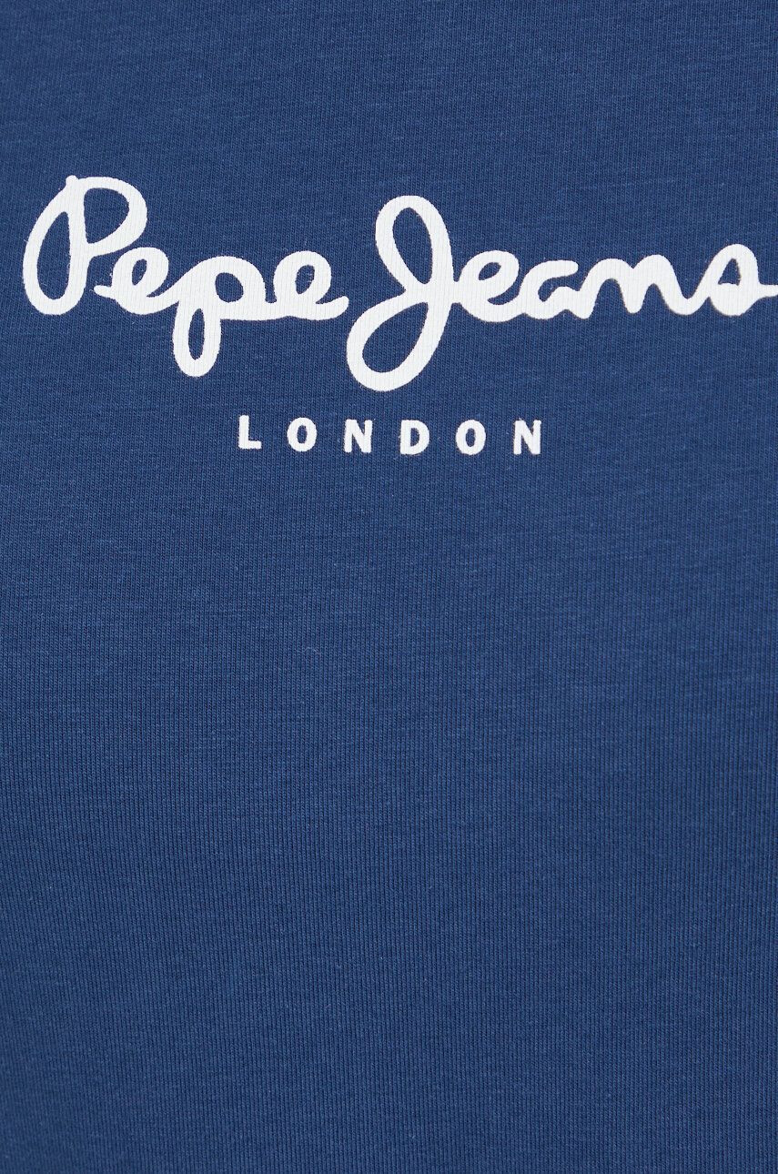 Pepe Jeans Tričko s dlhým rukávom dámske tmavomodrá farba - Pepit.sk