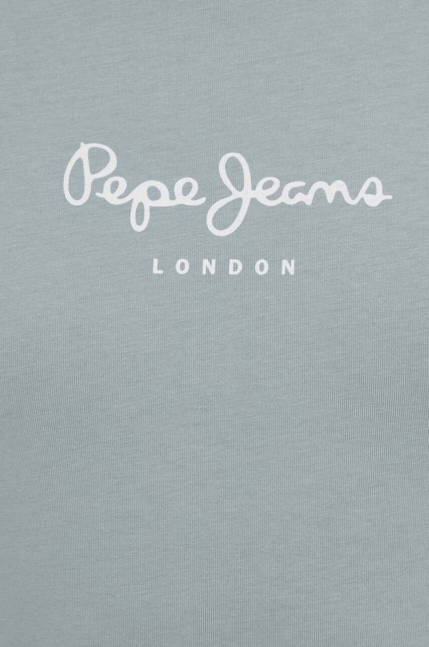 Pepe Jeans Tričko s dlhým rukávom dámsky zelená farba - Pepit.sk