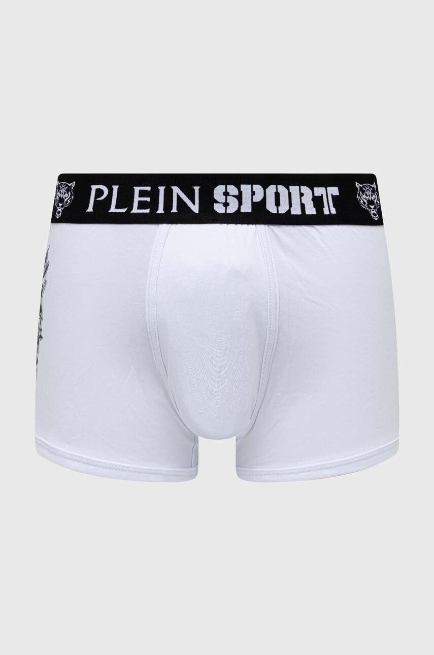 Plein Sport Boxerky pánske biela farba - Pepit.sk