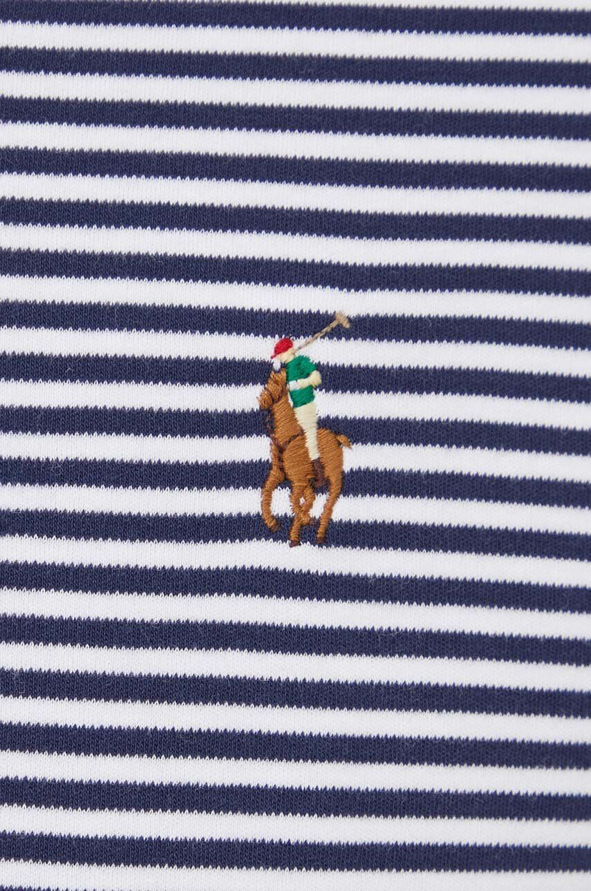 Polo Ralph Lauren Bavlnené polo tričko tmavomodrá farba vzorovaný - Pepit.sk